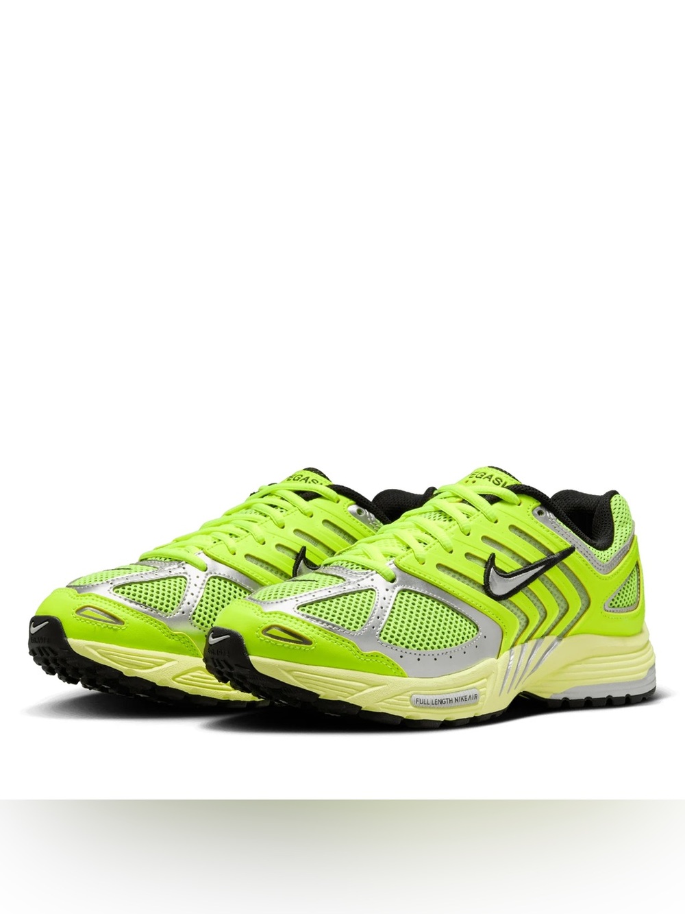 Nike Volt/Black Performance Running Sneakers